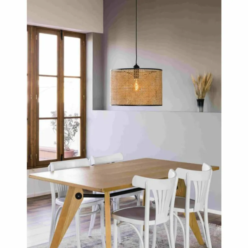 Luminaires Faro Barcelona Suspension Faro Barcelona Mambo Noir, 1 lumière* Suspensions