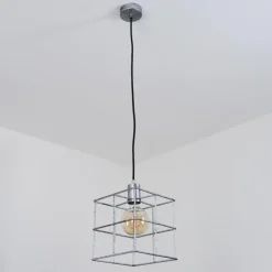 hofstein Suspension Fevaag Argenté, 1 lumière