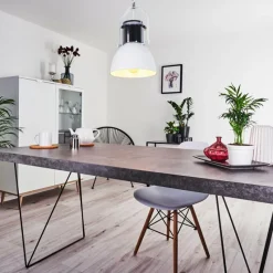 hofstein Suspension Fieberbrunn Blanc, 1 lumière* Suspensions