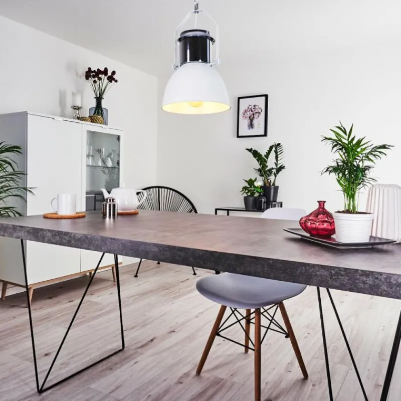 hofstein Suspension Fieberbrunn Blanc, 1 lumière* Suspensions