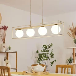 hofstein Suspension Finnseter Champagne, 4 lumières