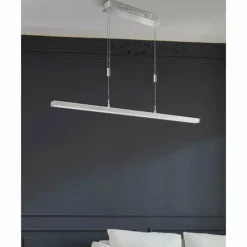 Luminaires Fischer & Honsel Suspension Fischer & Honsel VITAN LED Nickel mat, 1 lumière* Éclairage Led