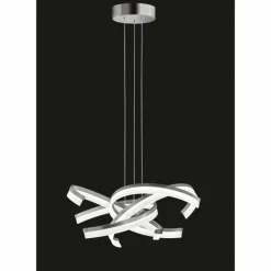 Luminaires Fischer & Honsel Suspension Fischer & Honsel Sund TW LED Nickel mat, 4 lumières* Éclairage Led