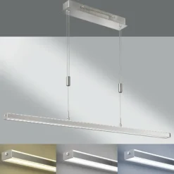 Luminaires Fischer & Honsel Suspension Fischer & Honsel Vitan TW LED Nickel mat, 1 lumière* Suspensions