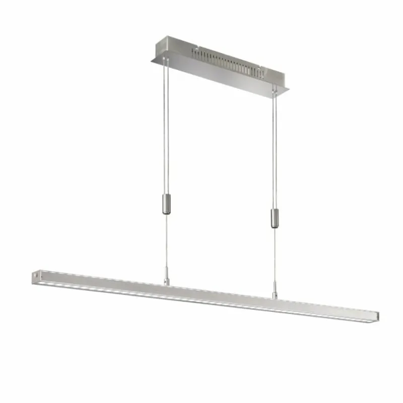 Luminaires Fischer & Honsel Suspension Fischer & Honsel Vitan TW LED Nickel mat, 1 lumière* Suspensions