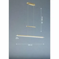 Luminaires Fischer & Honsel Suspension Fischer & Honsel Tenso TW LED Laiton, 1 lumière