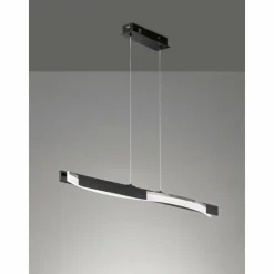 Luminaires Fischer & Honsel Suspension Fischer & Honsel Bridge LED Noir, 1 lumière* Éclairage Led