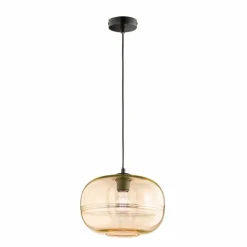 Luminaires Fischer & Honsel Suspension Fischer & Honsel Ink Noir, 1 lumière