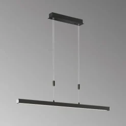 Luminaires Fischer & Honsel Suspension Fischer & Honsel Vito LED Noir, 1 lumière* Suspensions