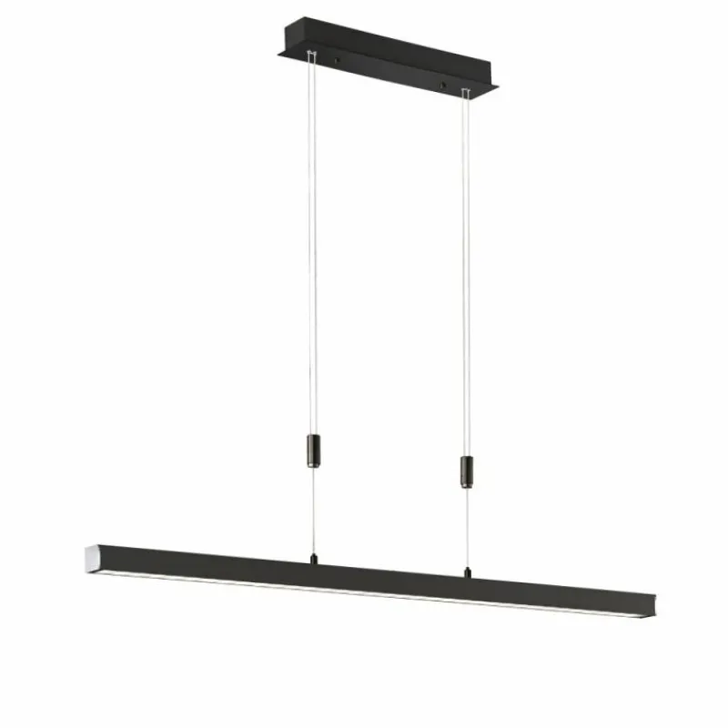 Luminaires Fischer & Honsel Suspension Fischer & Honsel Vito LED Noir, 1 lumière* Suspensions