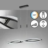Luminaires Fischer & Honsel Suspension Fischer & Honsel Torcido LED Noir, 1 lumière, Télécommandes