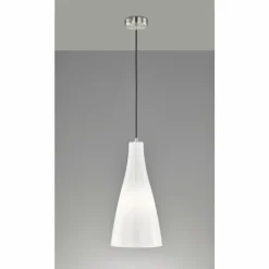 Luminaires Fischer & Honsel Suspension Fischer-Honsel Zeal Nickel mat, 1 lumière