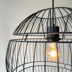 Luminaires Fischer & Honsel Suspension Fischer-Honsel Drops Noir, 1 lumière* Suspensions