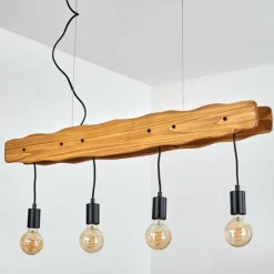 Lampes Vintages & Rétros-hofstein Suspension Flande Noir, 4 lumières