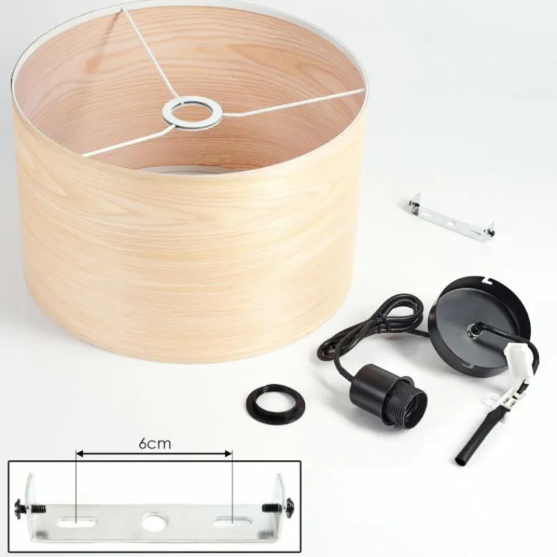 Luminaires Scandinaves-hofstein Suspension Fleuriot Écru, 1 lumière