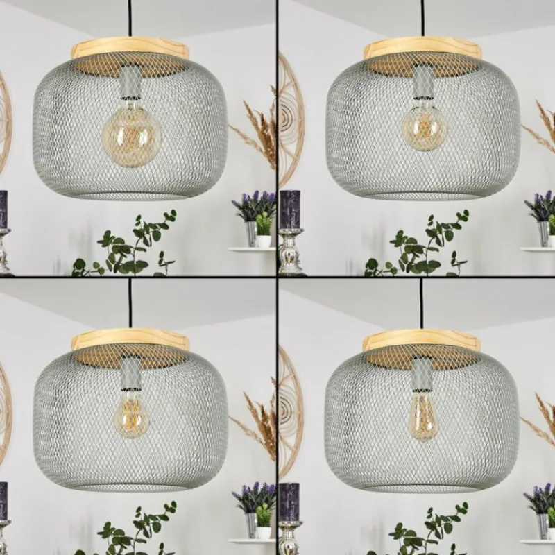 Luminaires Scandinaves-hofstein Suspension Freeport Vert, 1 lumière