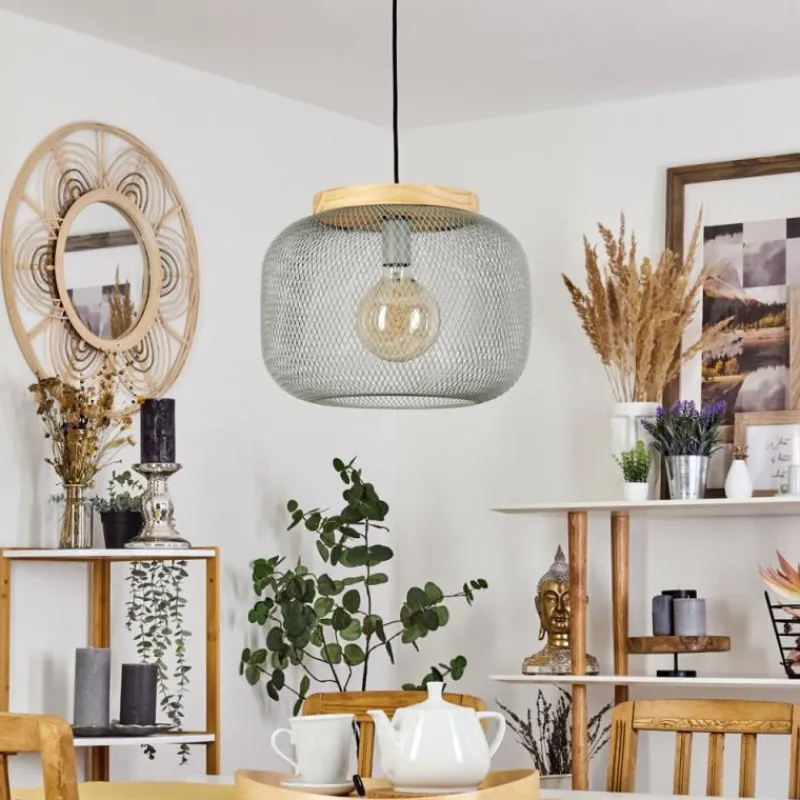 Luminaires Scandinaves-hofstein Suspension Freeport Vert, 1 lumière