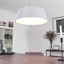 hofstein Suspension Fremont LED Blanc, 1 lumière, Télécommandes* Suspensions