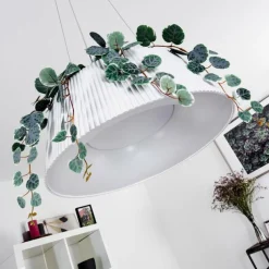 hofstein Suspension Fremont LED Blanc, 1 lumière, Télécommandes* Suspensions