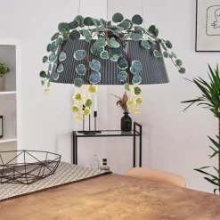 hofstein Suspension Fremont LED Gris, 1 lumière, Télécommandes