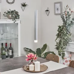 hofstein Suspension Freshwater LED Aluminium, 1 lumière