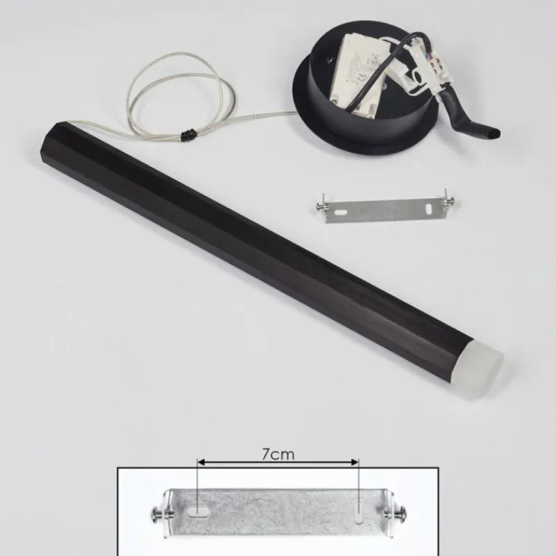 hofstein Suspension Freshwater LED Noir, 1 lumière