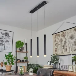 hofstein Suspension Freshwater LED Noir, 3 lumières* Éclairage Led