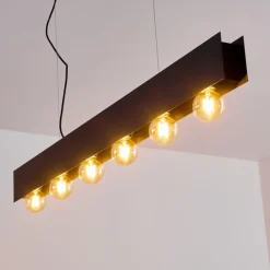 hofstein Suspension Fria Noir, 6 lumières