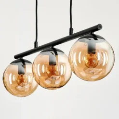 hofstein Suspension Gastor Ambre, 3 lumières