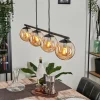 hofstein Suspension Gastor Ambre, 4 lumières