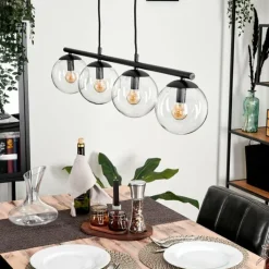 hofstein Suspension Gastor Clair, 4 lumières