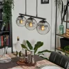 hofstein Suspension Gastor Clair, Fumé, 3 lumières