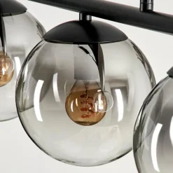 hofstein Suspension Gastor Clair, Fumé, 3 lumières