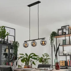 hofstein Suspension Gastor Fumé, 3 lumières