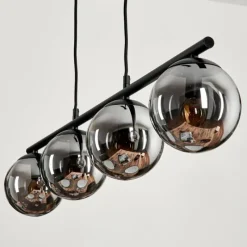 hofstein Suspension Gastor Fumé, 4 lumières