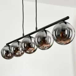 hofstein Suspension Gastor Fumé, 5 lumières