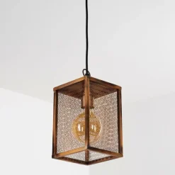 Lampes Vintages & Rétros-hofstein Suspension Gatineau Cuivre, 1 lumière