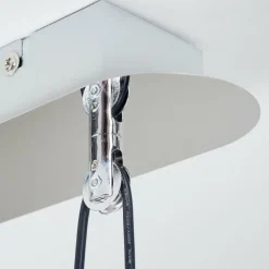 hofstein Suspension Globine LED Chrome, 4 lumières