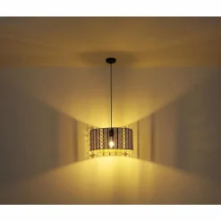 Luminaires Globo Lighting Suspension Globo ABINI Noir, 1 lumière* Suspensions