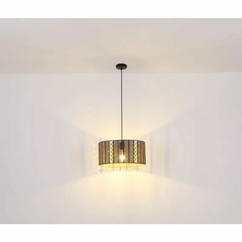 Luminaires Globo Lighting Suspension Globo ABINI Noir, 1 lumière* Suspensions