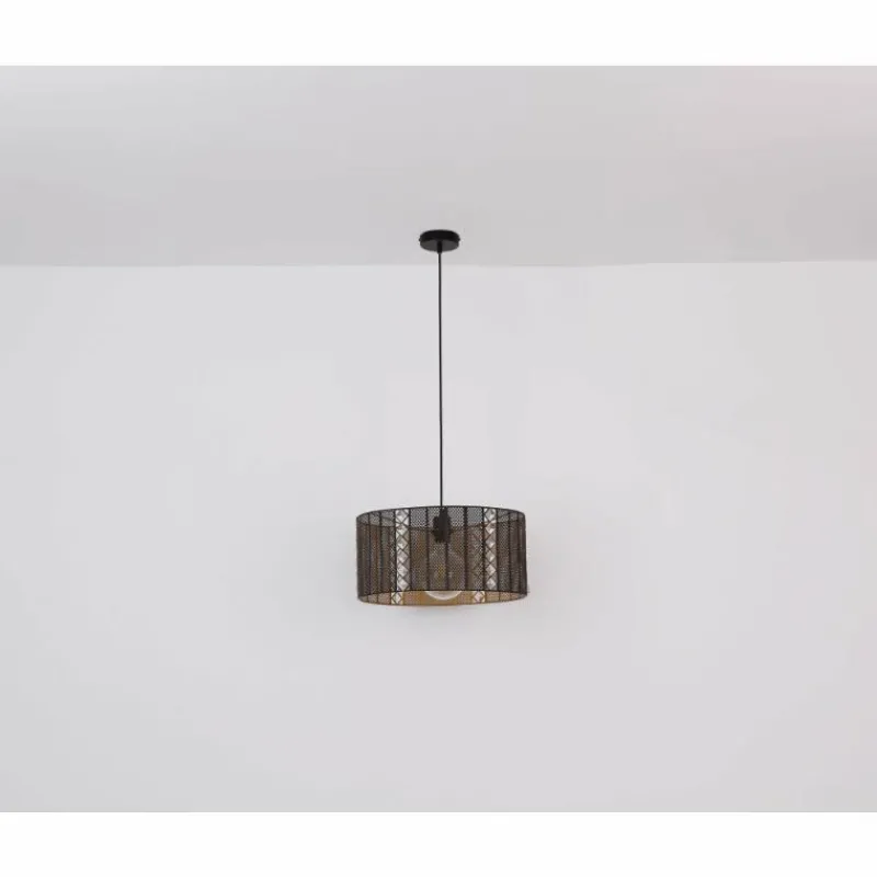 Luminaires Globo Lighting Suspension Globo ABINI Noir, 1 lumière* Suspensions