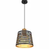 Luminaires Globo Lighting Suspension Globo ABLONA Noir, 1 lumière* Suspensions