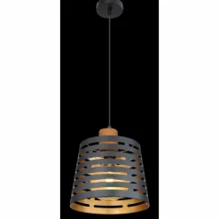 Luminaires Globo Lighting Suspension Globo ABLONA Noir, 1 lumière* Suspensions