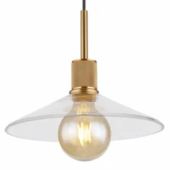 Luminaires Globo Lighting Suspension Globo ADARA Laiton, 1 lumière