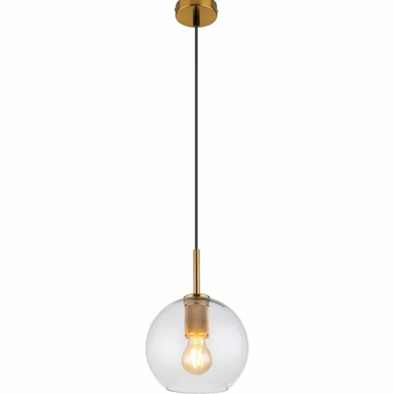 Luminaires Globo Lighting Suspension Globo ADARA Laiton, 1 lumière