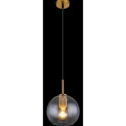 Luminaires Globo Lighting Suspension Globo ADARA Laiton, 1 lumière