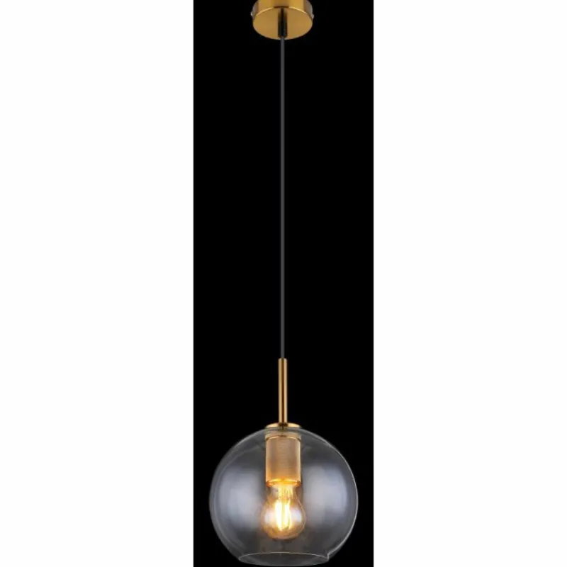 Luminaires Globo Lighting Suspension Globo ADARA Laiton, 1 lumière