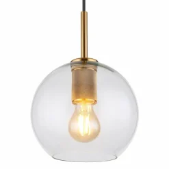Luminaires Globo Lighting Suspension Globo ADARA Laiton, 1 lumière