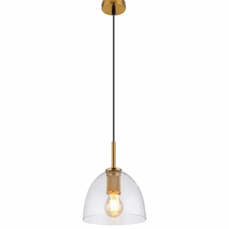 Luminaires Globo Lighting Suspension Globo ADARA Laiton, 1 lumière