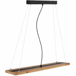 Luminaires Scandinaves-Luminaires Globo Lighting Suspension Globo ALINA LED Noir, 1 lumière